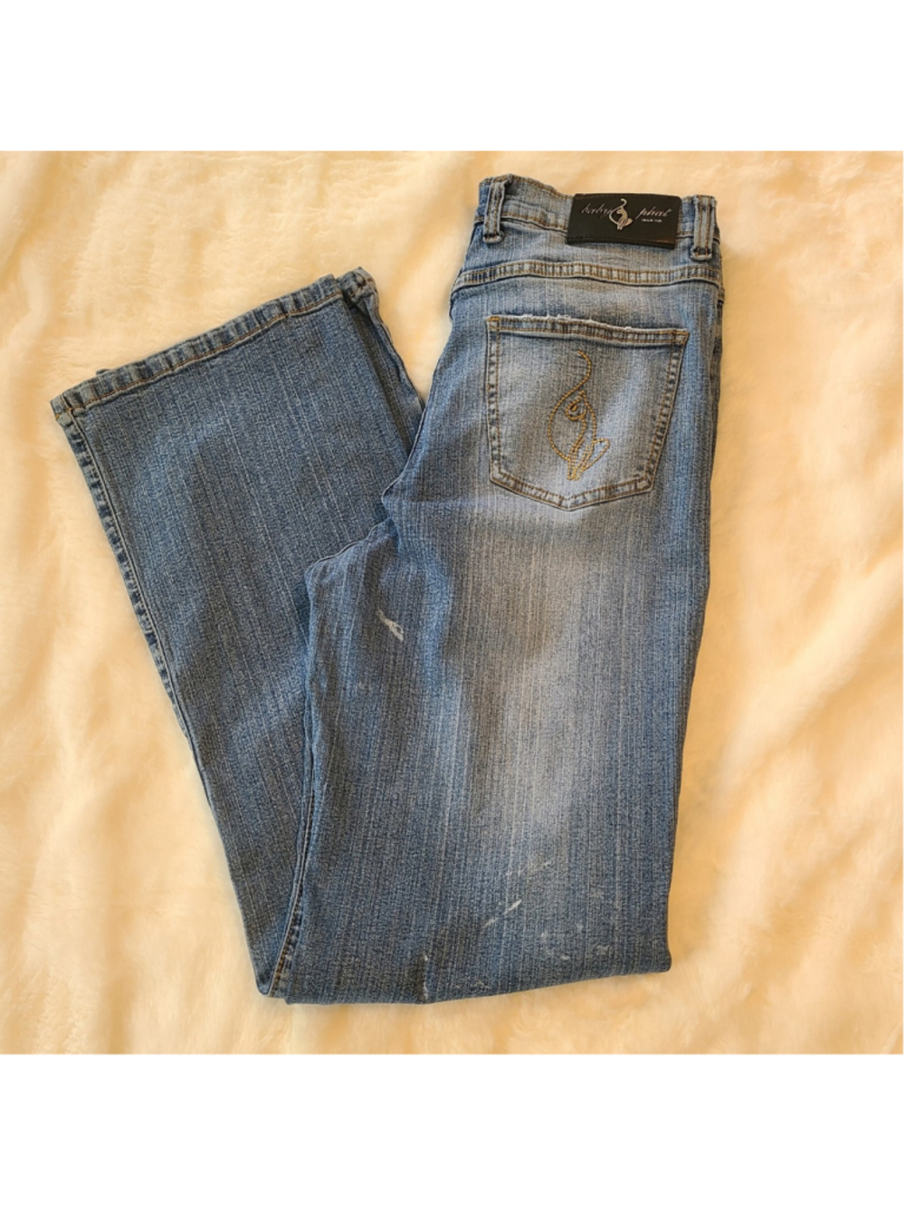 Vintage Baby Phat Jeans Tagged Size 14 (Fits Like 4/6) Y2K Denim Medium Wash